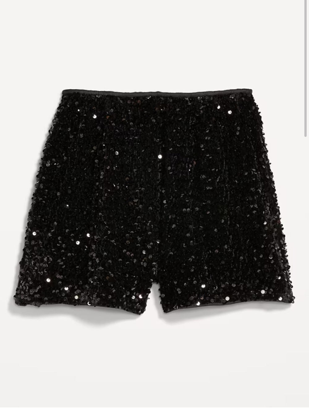 Old Navy Stretchy Black Sequin Women's Shorts XXL